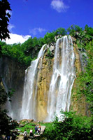 Waterfalls at Plitvice NP